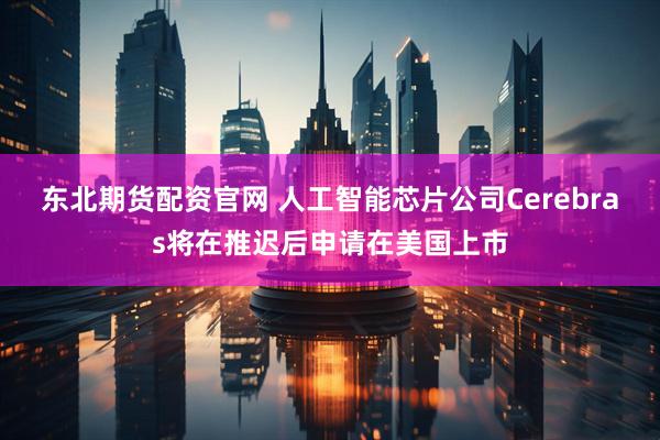 东北期货配资官网 人工智能芯片公司Cerebras将在推迟后申请在美国上市